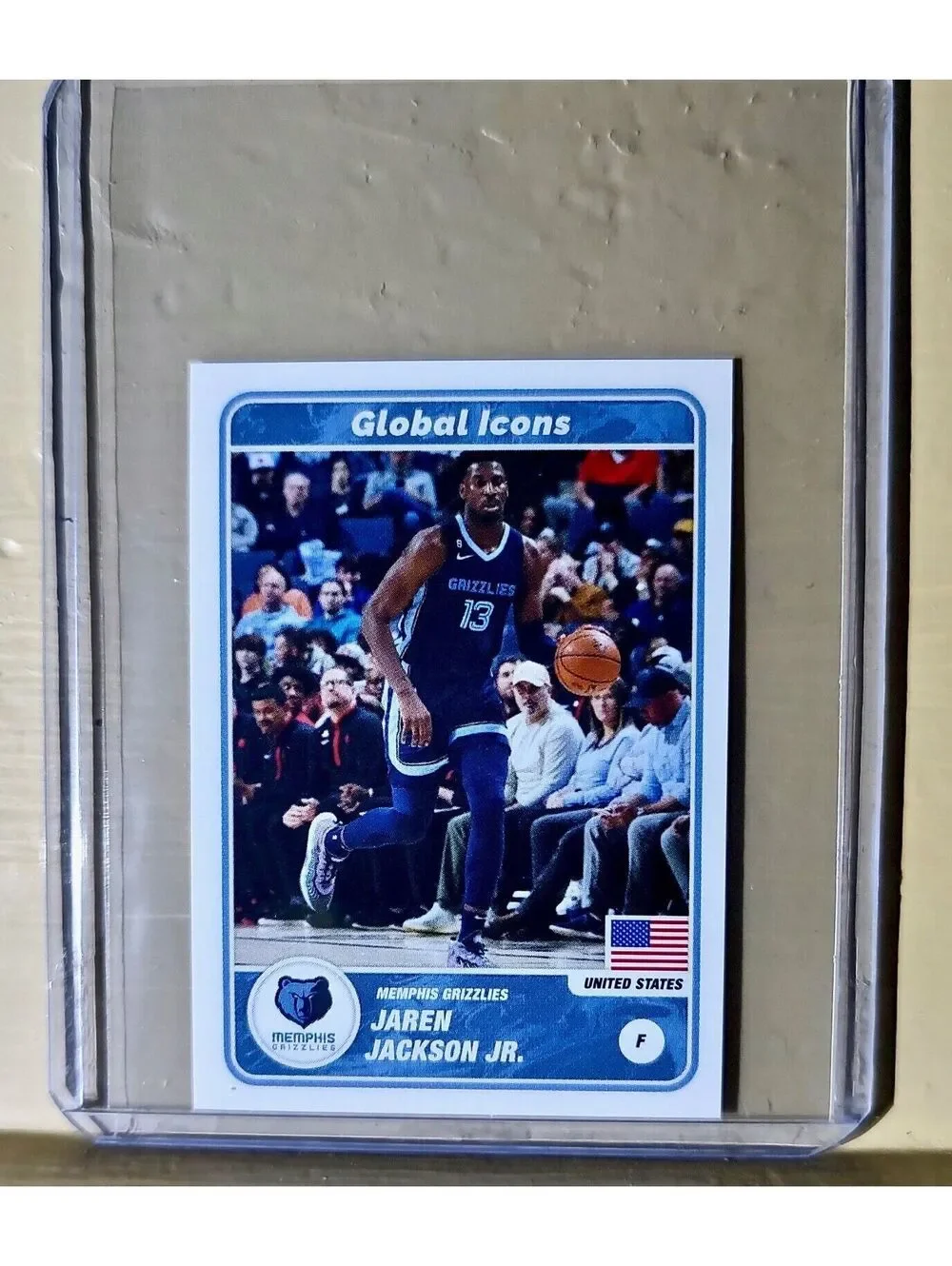 2023-24 Jaren Jackson Jr. Panini NBA Basketball #71 Global Icons Sticker